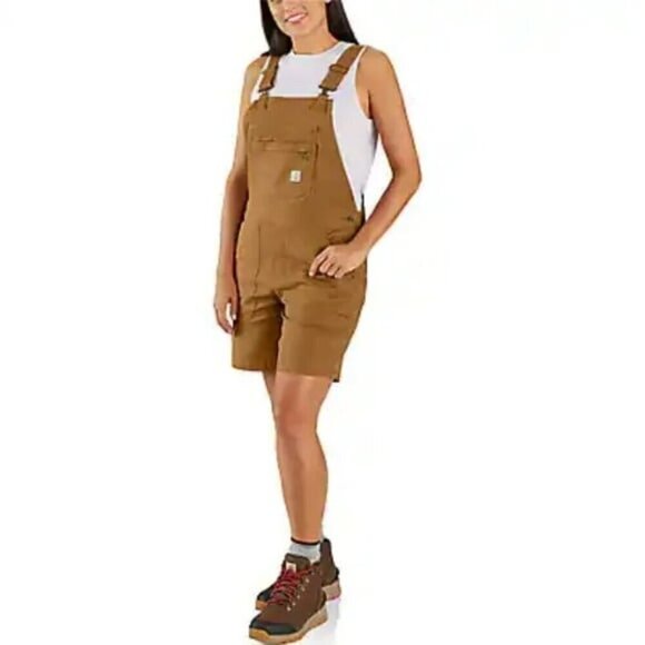 Carhartt force cargo shortall Women's Rugged Flex Relaxed Fit Canvas